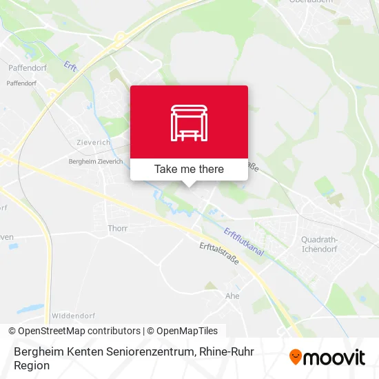 Карта Bergheim Kenten Seniorenzentrum