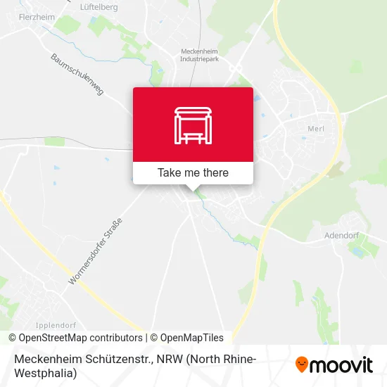 Карта Meckenheim Schützenstr.