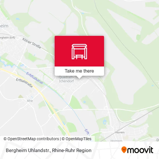 Карта Bergheim Uhlandstr.
