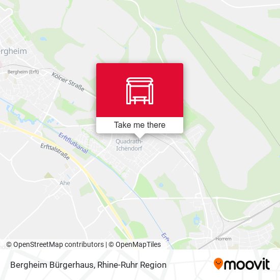 Bergheim Bürgerhaus map