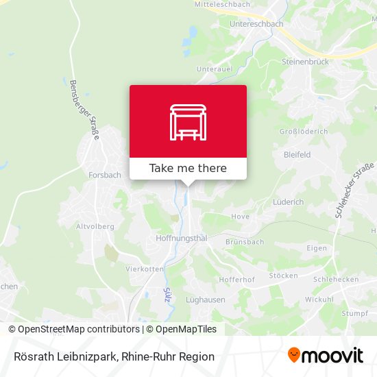 Rösrath Leibnizpark map