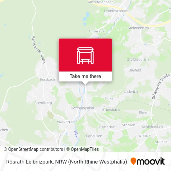 Карта Rösrath Leibnizpark