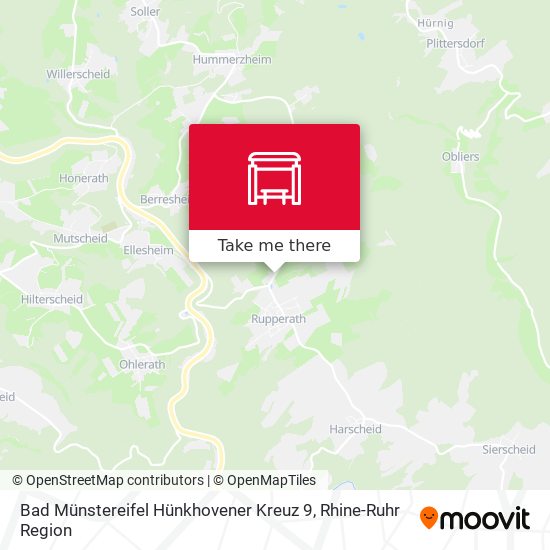 Bad Münstereifel Hünkhovener Kreuz 9 map