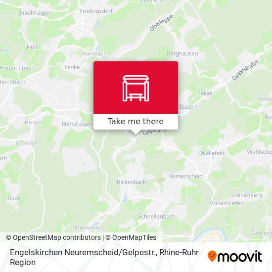 Engelskirchen Neuremscheid / Gelpestr. map