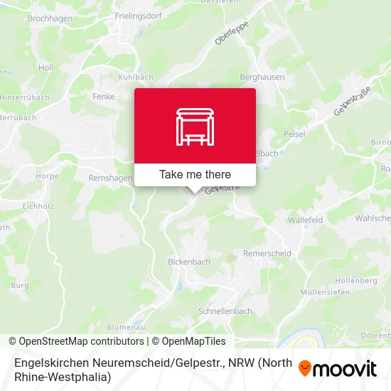 Engelskirchen Neuremscheid / Gelpestr. map