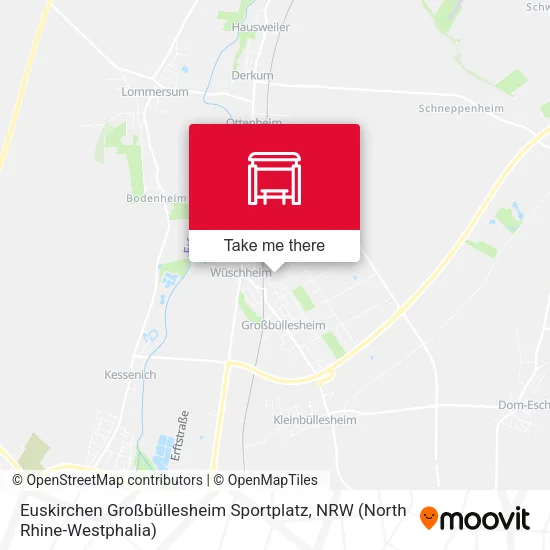 Карта Euskirchen Großbüllesheim Sportplatz