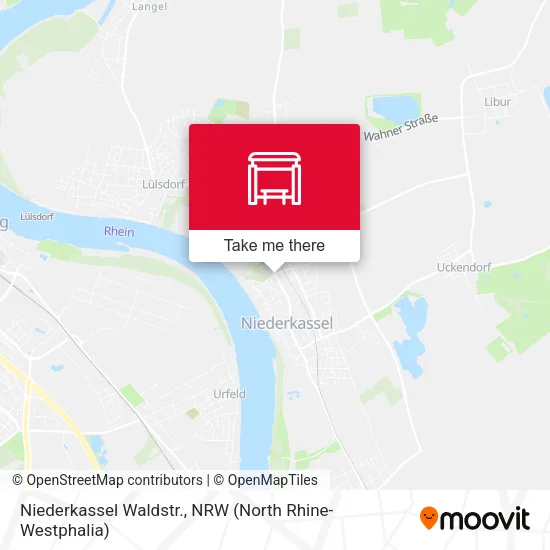 Карта Niederkassel Waldstr.