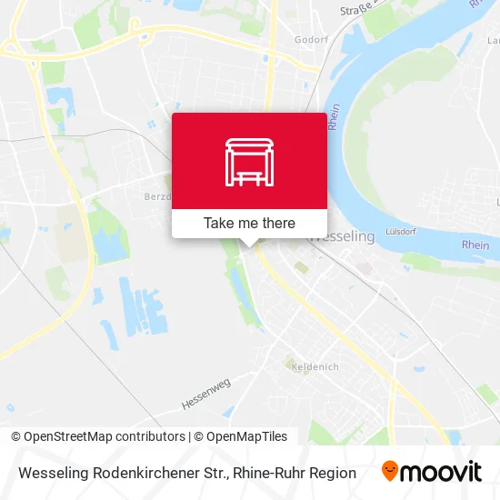 Карта Wesseling Rodenkirchener Str.