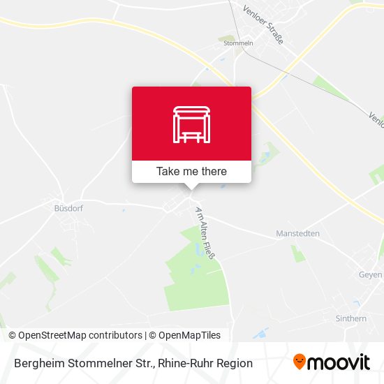Bergheim Stommelner Str. map