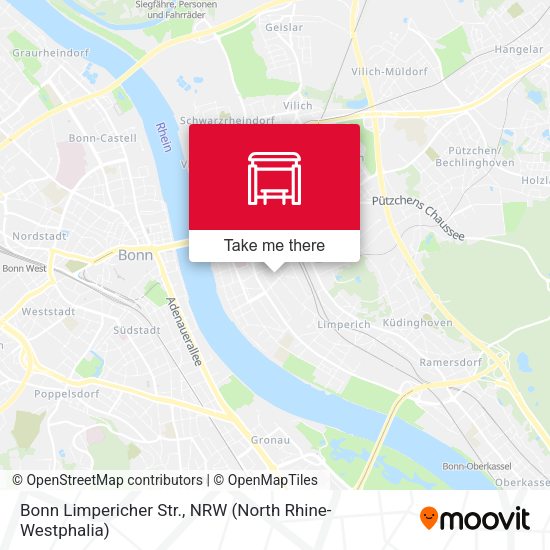 Карта Bonn Limpericher Str.