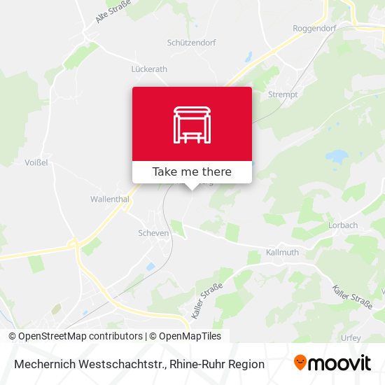 Mechernich Westschachtstr. map