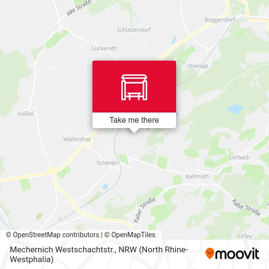 Карта Mechernich Westschachtstr.