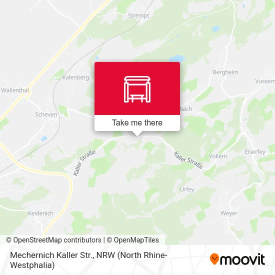 Карта Mechernich Kaller Str.