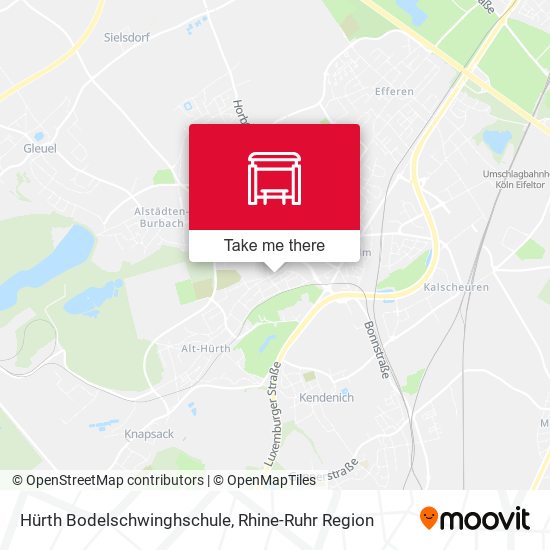 Hürth Bodelschwinghschule map