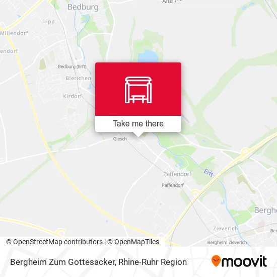Карта Bergheim Zum Gottesacker