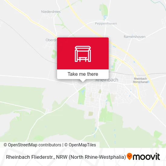 Карта Rheinbach Fliederstr.
