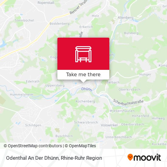 Odenthal An Der Dhünn map