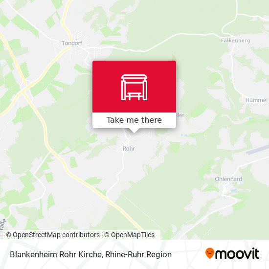 Blankenheim Rohr Kirche map