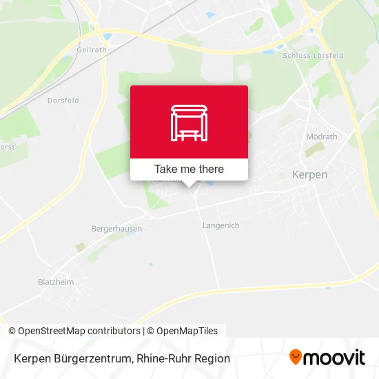 Карта Kerpen Bürgerzentrum