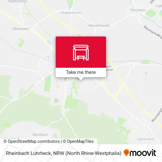Карта Rheinbach Luhrheck