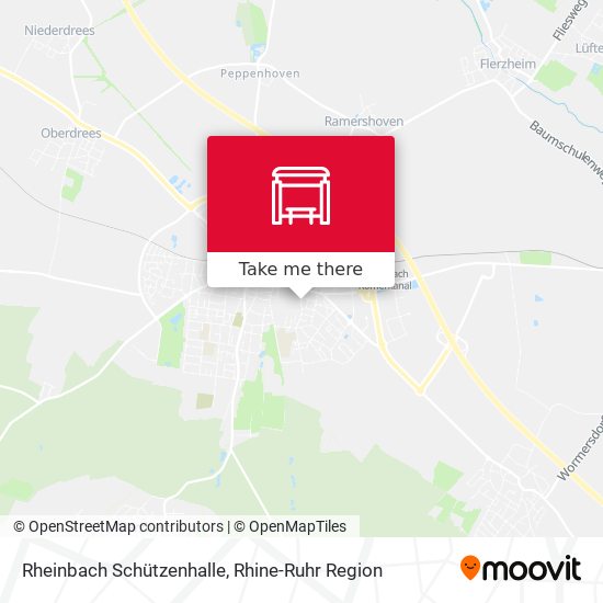 Rheinbach Schützenhalle map