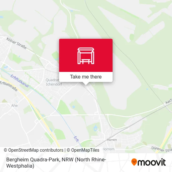 Bergheim Quadra-Park map