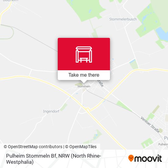 Карта Pulheim Stommeln Bf