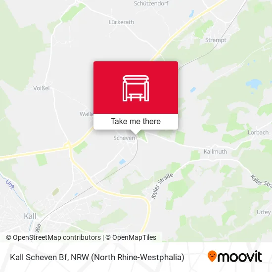 Карта Kall Scheven Bf