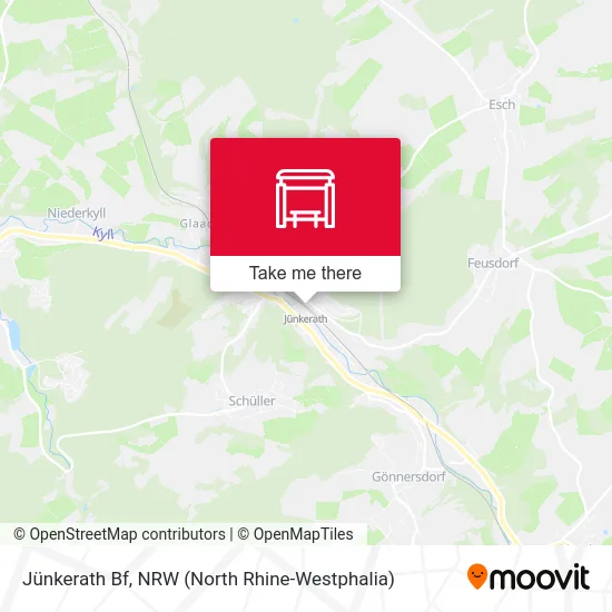 Jünkerath Bf map