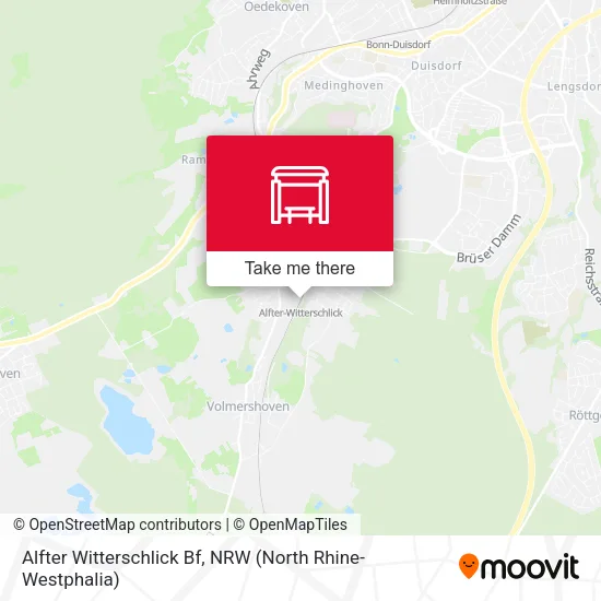 Карта Alfter Witterschlick Bf