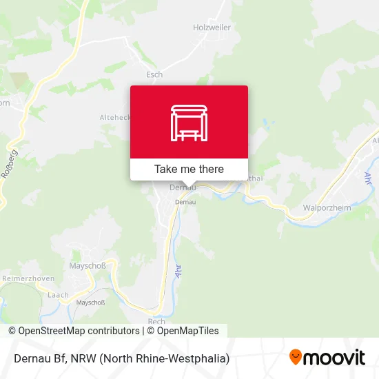 Dernau Bf map
