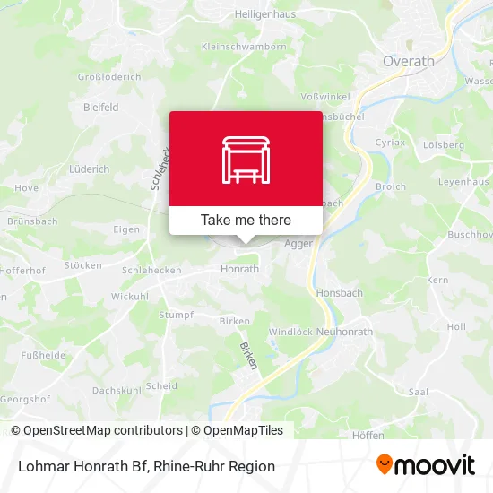 Карта Lohmar Honrath Bf