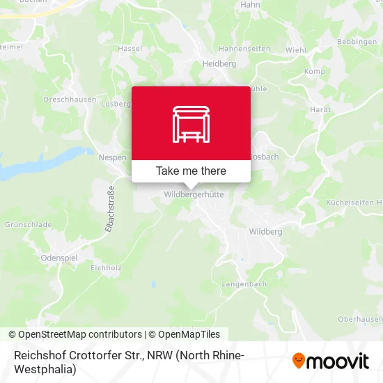 Карта Reichshof Crottorfer Str.