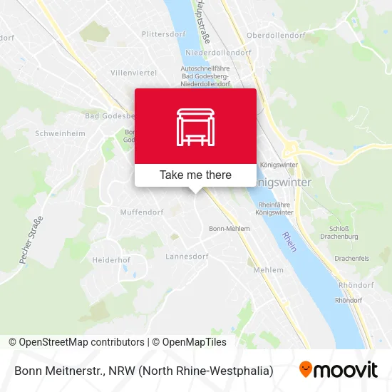 Карта Bonn Meitnerstr.