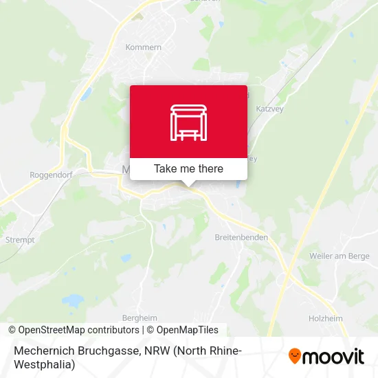 Карта Mechernich Bruchgasse