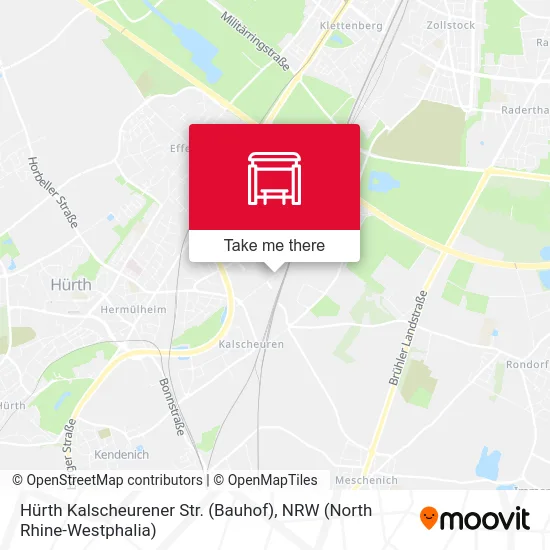 Hürth Kalscheurener Str. (Bauhof) map