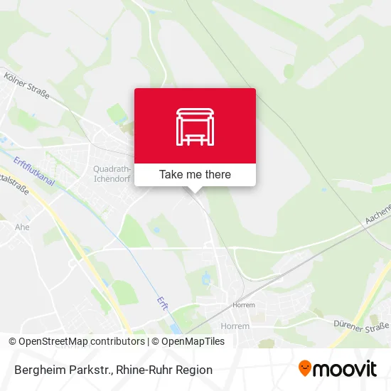 Карта Bergheim Parkstr.
