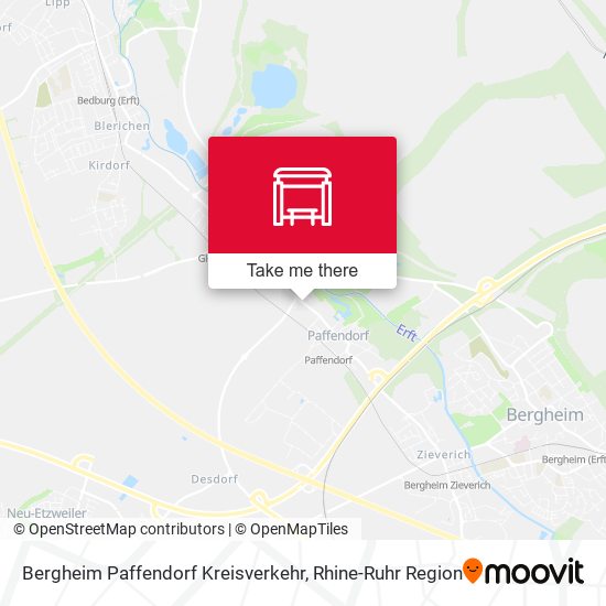 Bergheim Paffendorf Kreisverkehr map