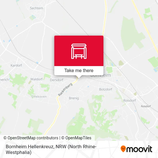 Карта Bornheim Hellenkreuz