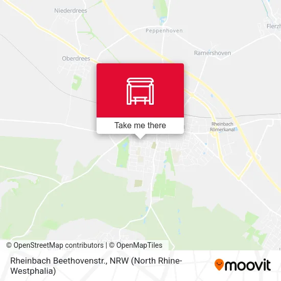 Карта Rheinbach Beethovenstr.