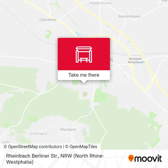 Карта Rheinbach Berliner Str.