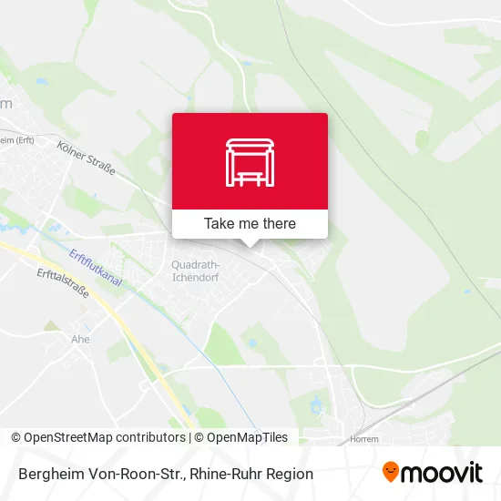 Карта Bergheim Von-Roon-Str.