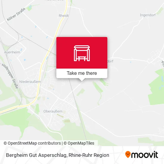Карта Bergheim Gut Asperschlag