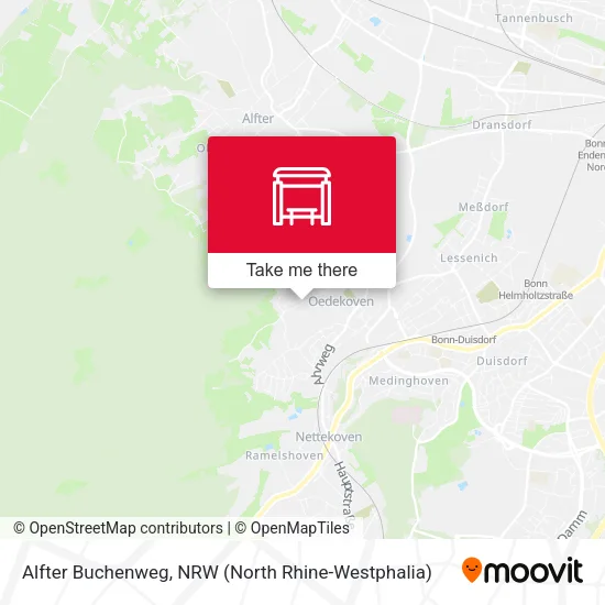 Карта Alfter Buchenweg