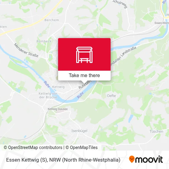 Essen Kettwig (S) map