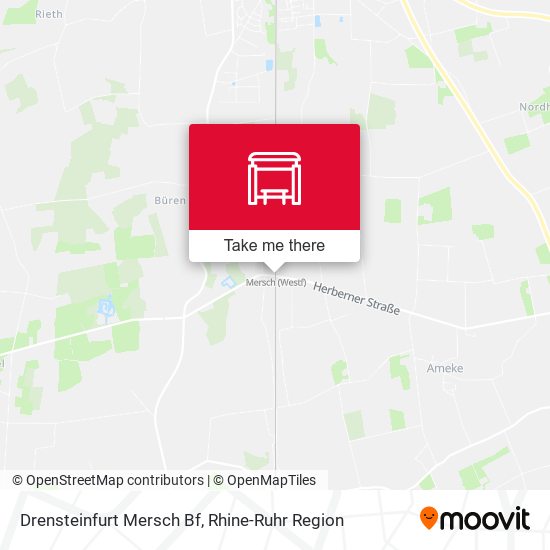 Drensteinfurt Mersch Bf map