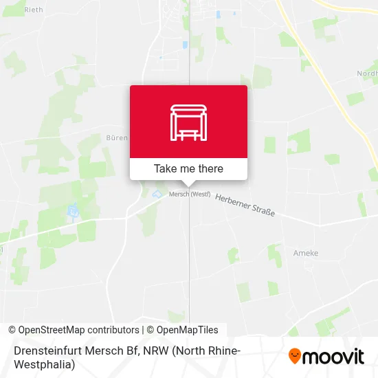 Drensteinfurt Mersch Bf map