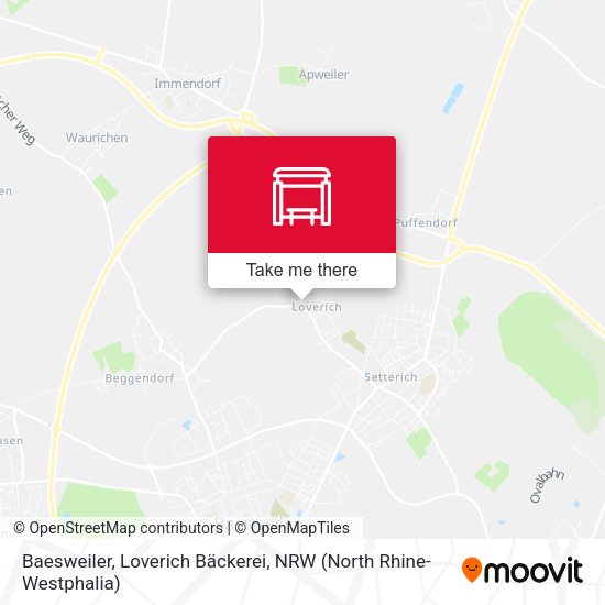 Карта Baesweiler, Loverich Bäckerei