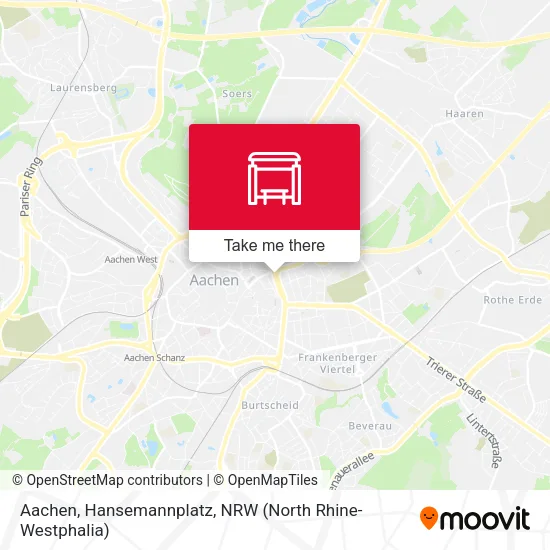 Карта Aachen, Hansemannplatz