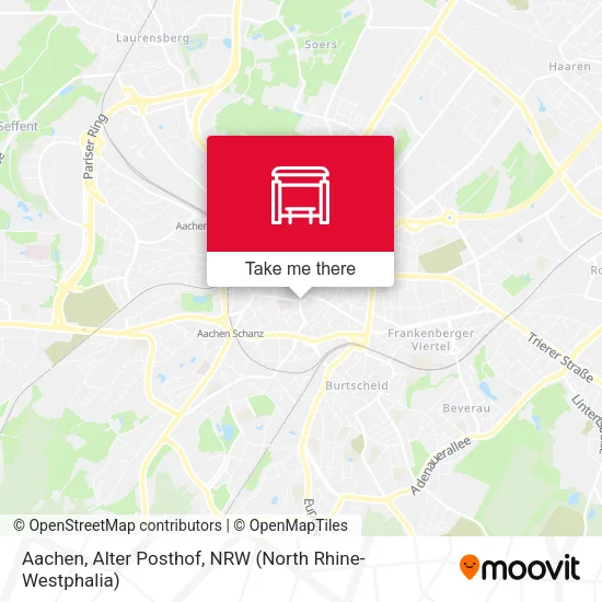 Aachen, Alter Posthof map